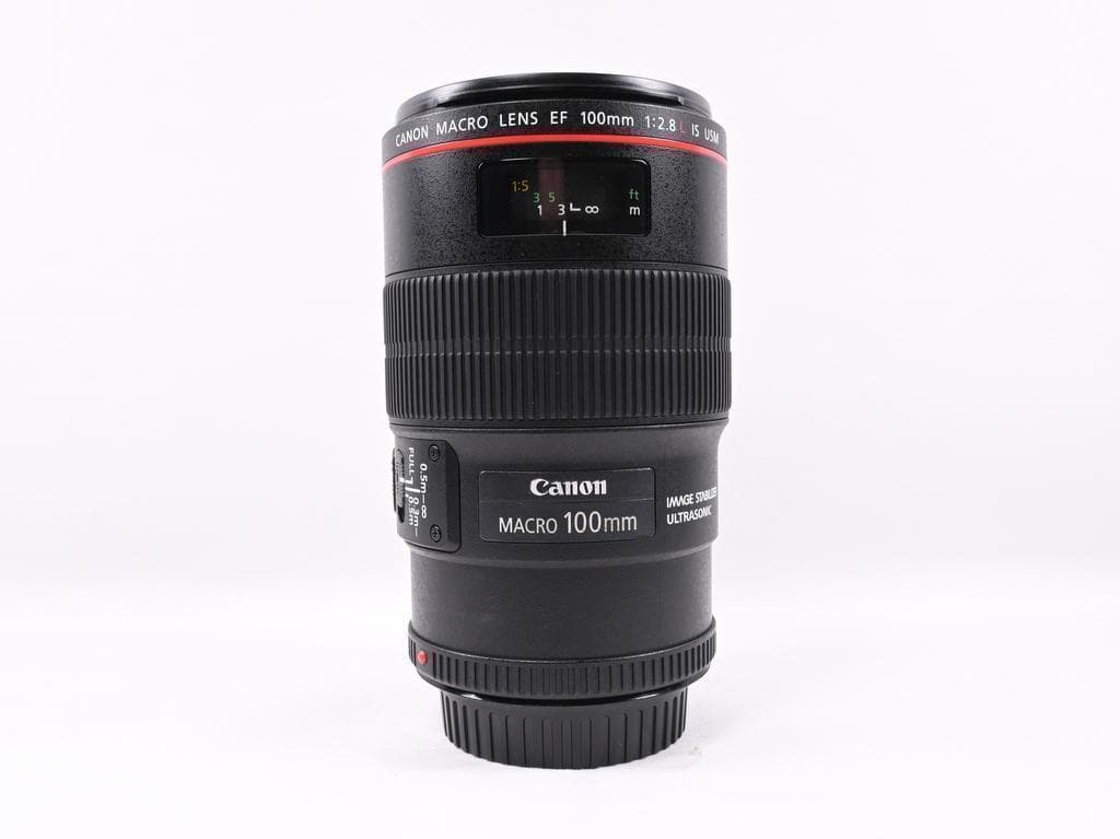 【美品】 キヤノン EF 100mm F2.8 L MACRO IS USM