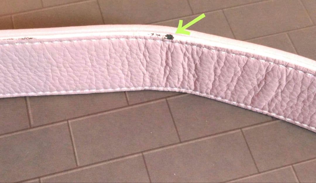 Dior ロゴパターン ベルト ピンク/ブラウン