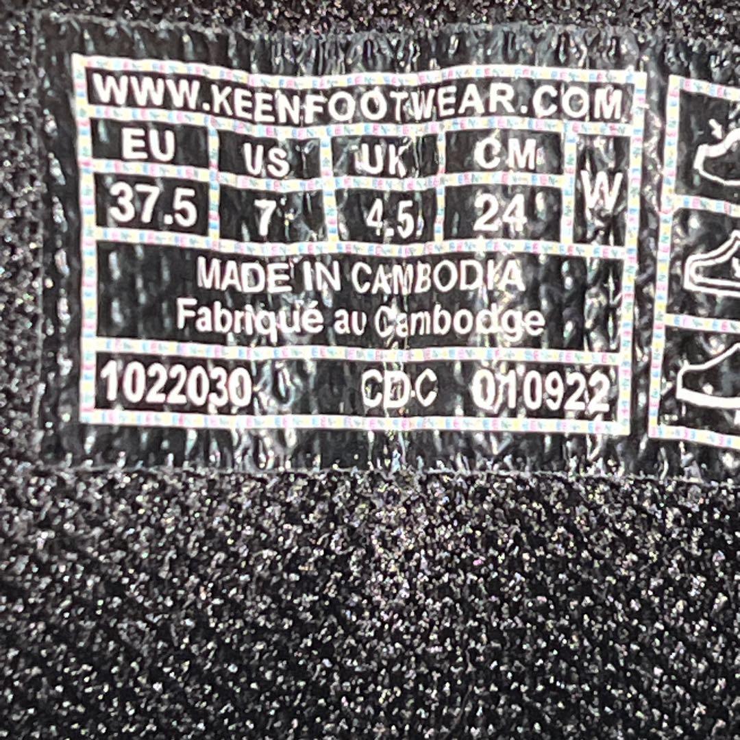 ❀美品 キーン エレナ サイドゴアブーツ 黒 ブラック 24cm ブーツ