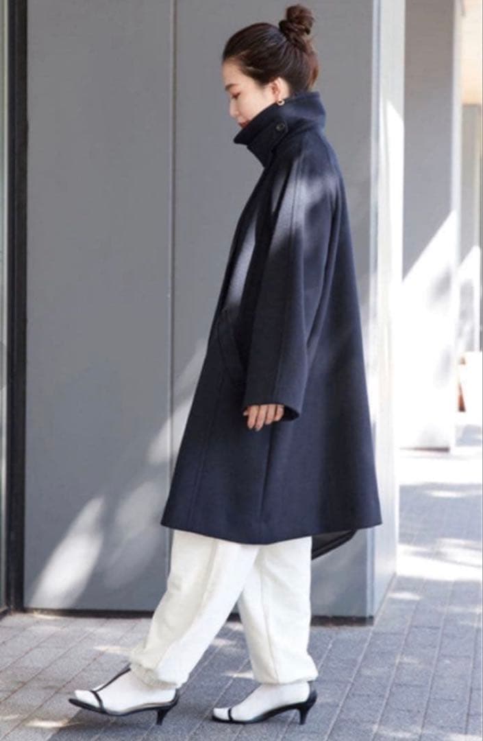 美品♡B.C STOCK シンプリシテェ Wビーバーテントライントレンチコート