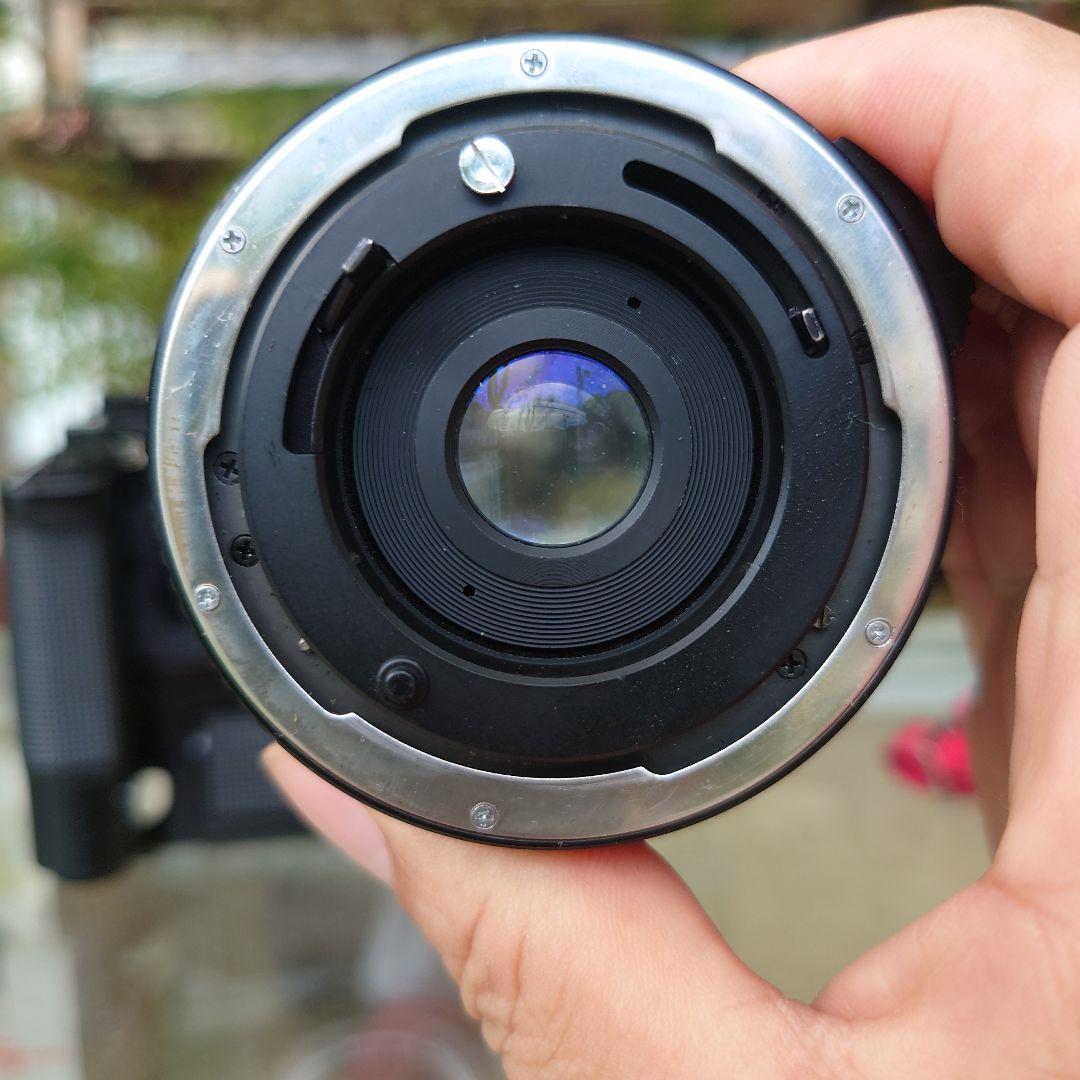 CanonA-1  フィルムカメラ　モータードライブ　シグマ16mmレンズ付き