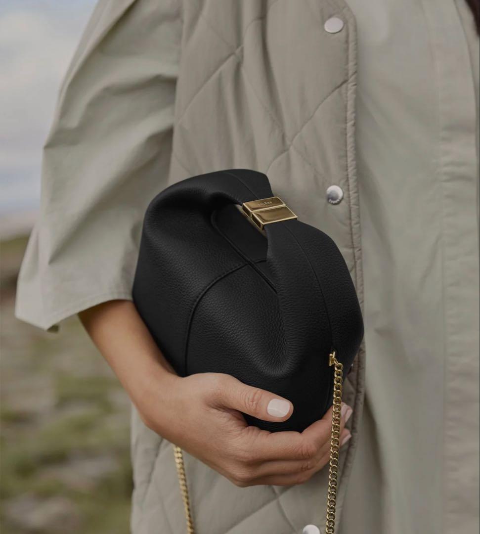 Polene/ショルダーバッグBeri/ブラック/チェーン