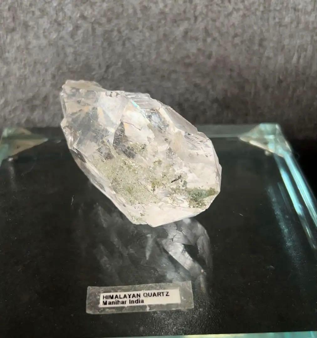 マニハール　ヒマラヤ　マニハール　水晶　原石　　レコードキーパー　クローライト