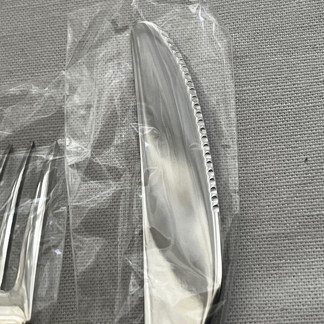 ラッキーウッド 18-10ステンレス 25本 ディナーカトラリー スプーン