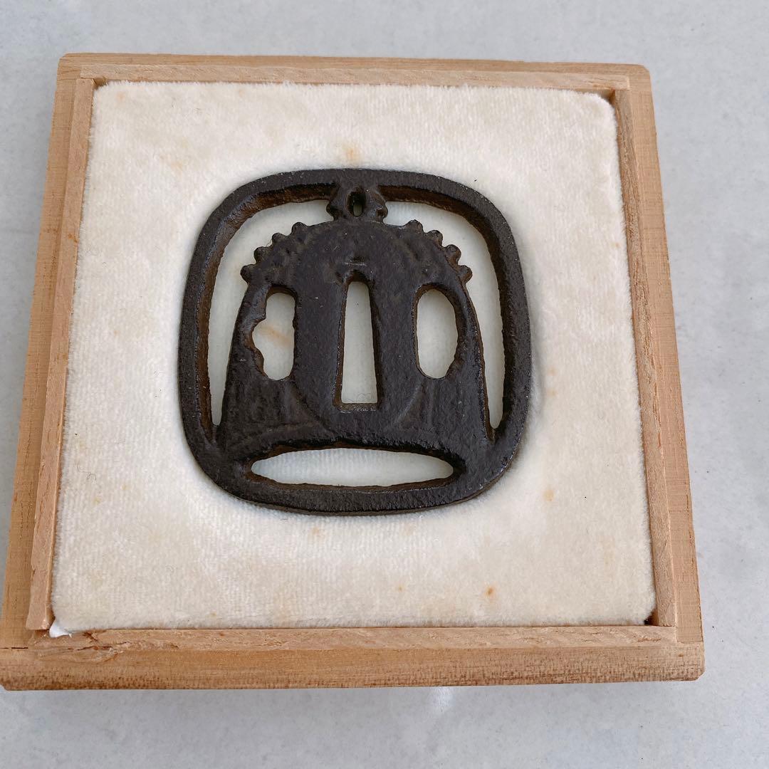 釣鐘　重位公作　剣術　刀鍔