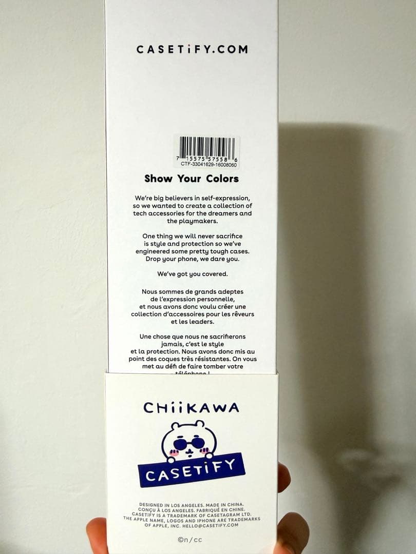 新品未使用　CASETiFY ちいかわ スマホストラップ