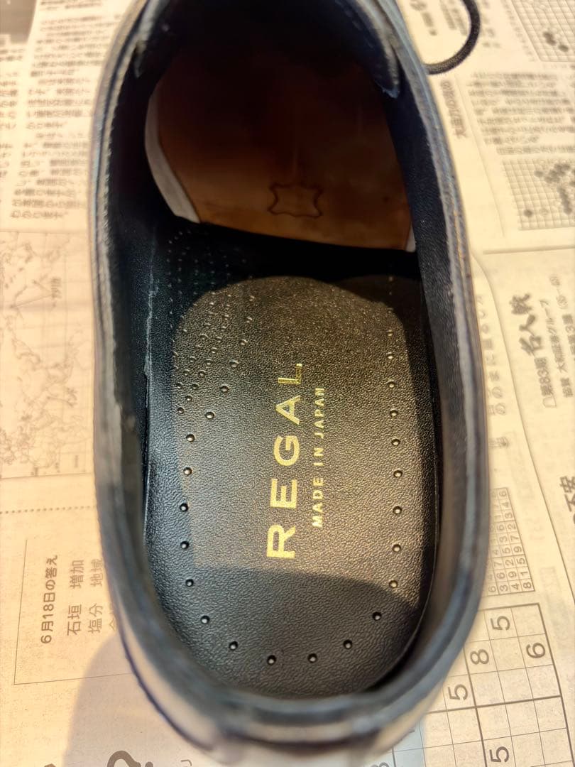 リーガル REGAL 26cmストレートチップ ドレスシューズ ビジネスシューズ