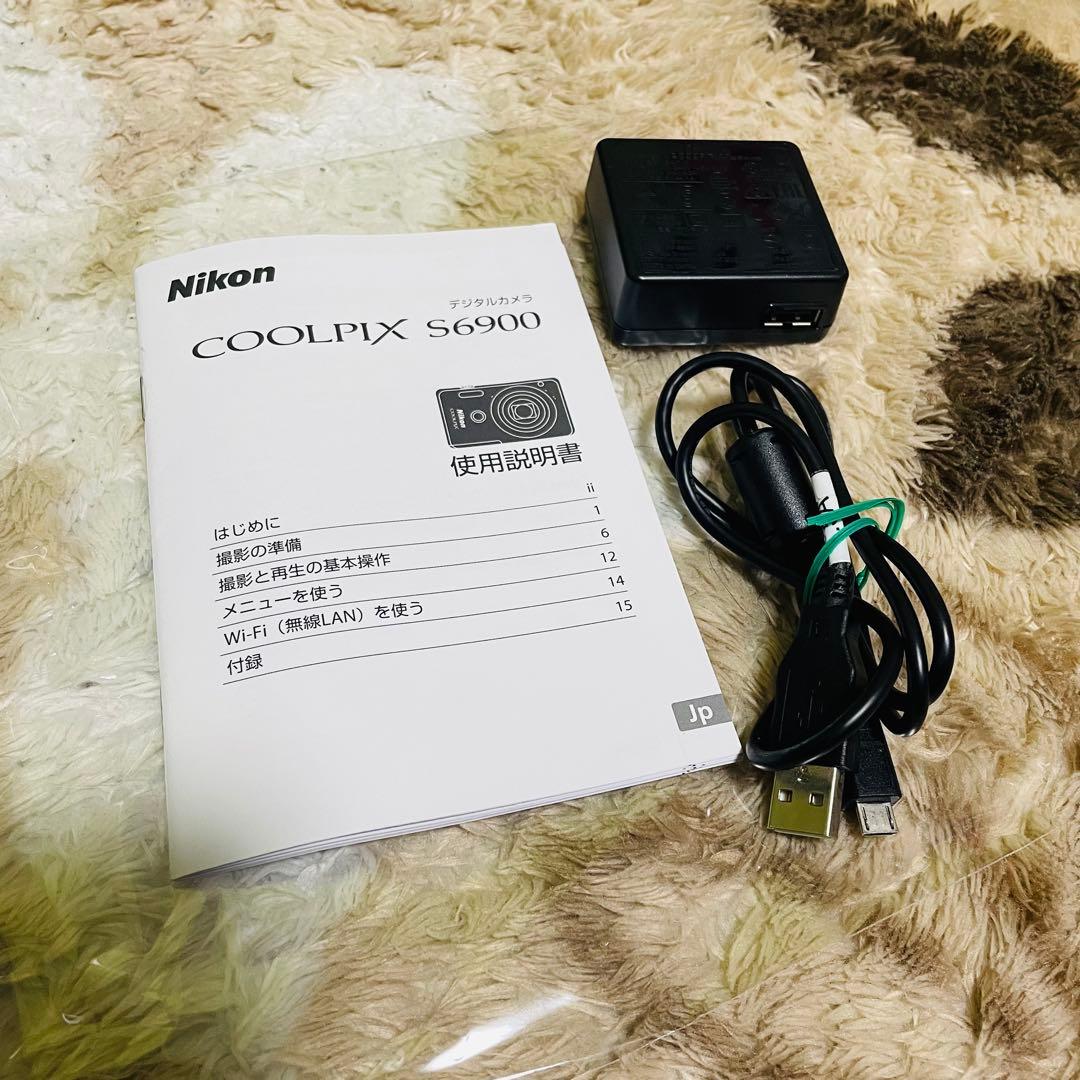Nikon デジカメ COOLPIX S6900 ニコン wifi対応モデル