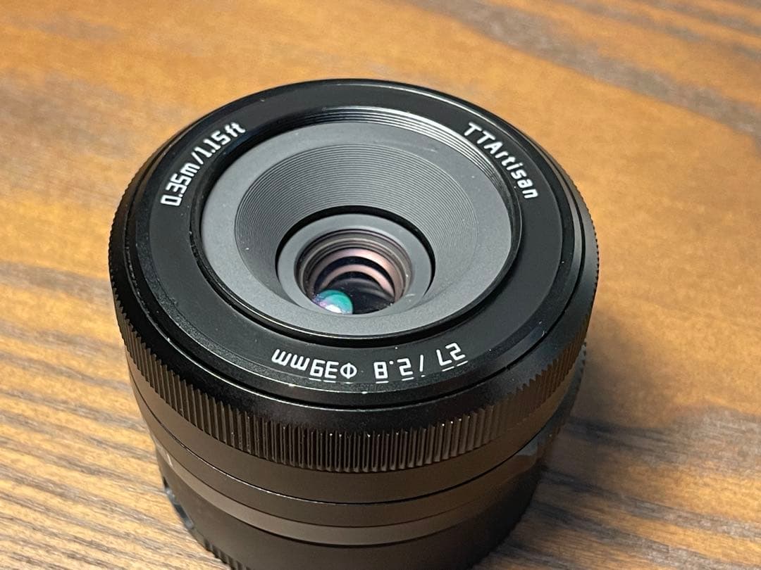ttartisan af27mm f2.8x マウント　単焦点AFレンズ
