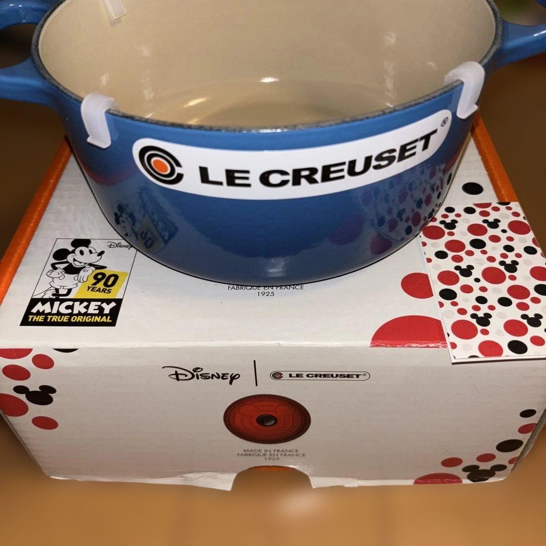 LE CREUSET 限定　ミッキーコラボ 両手鍋