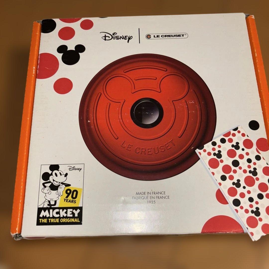 LE CREUSET 限定　ミッキーコラボ 両手鍋