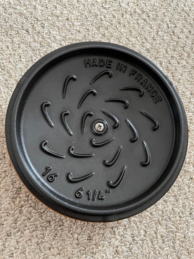 本体美品　staub ストウブ　ココットデゴハン　シナモン　16cm