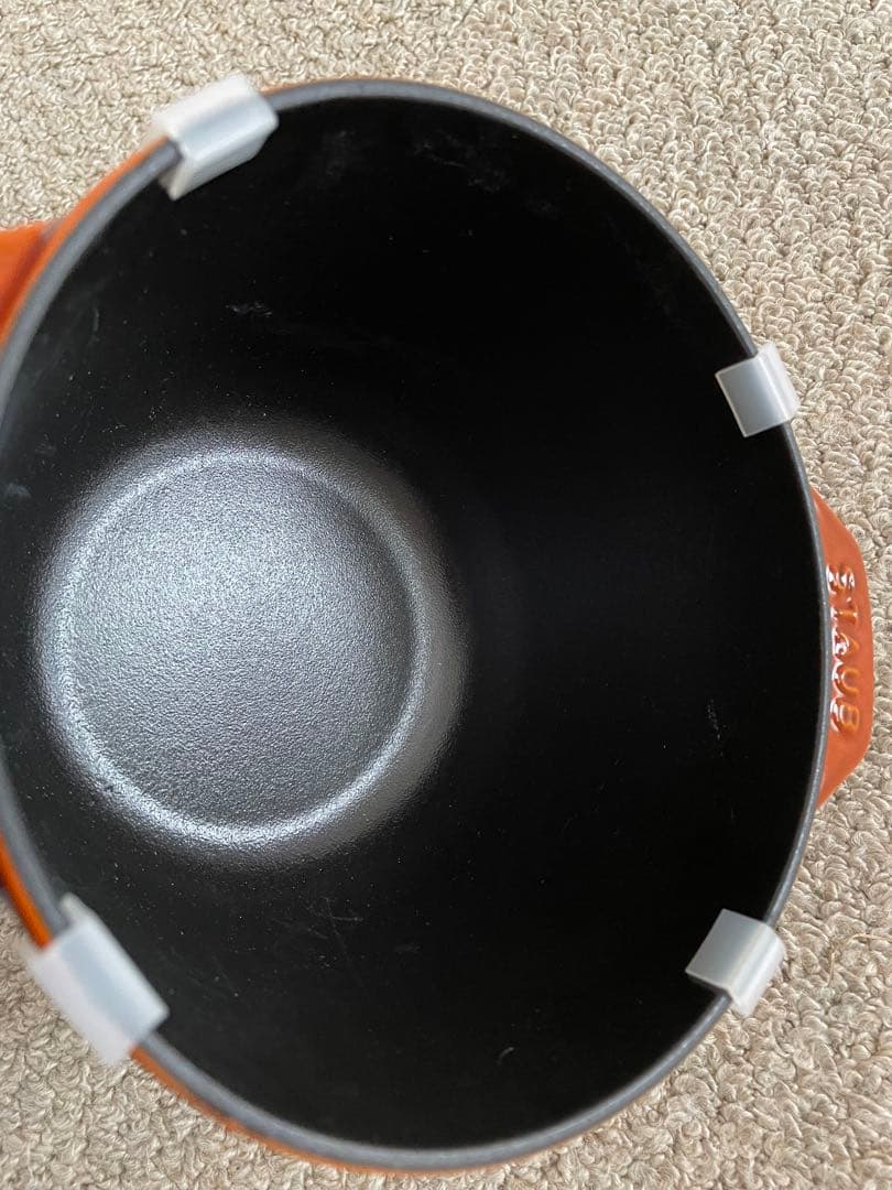 本体美品　staub ストウブ　ココットデゴハン　シナモン　16cm