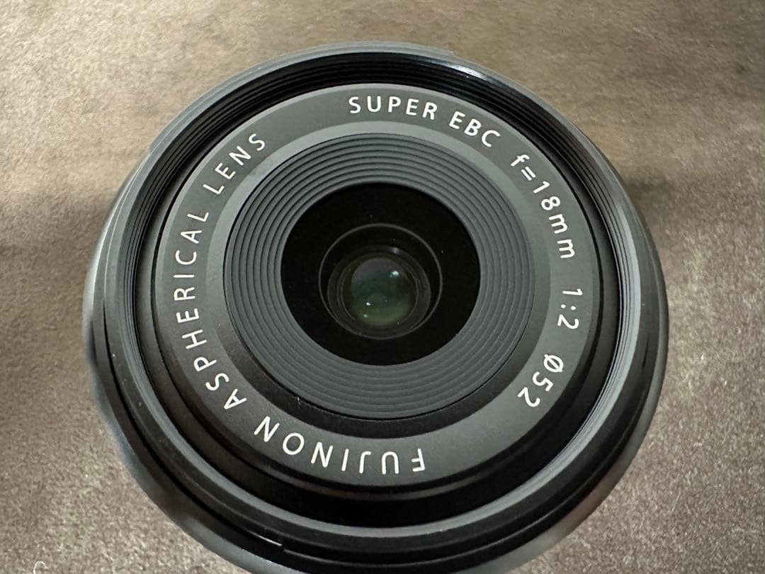 FUJIFILM XF18mm F2 単焦点レンズ 富士フイルム