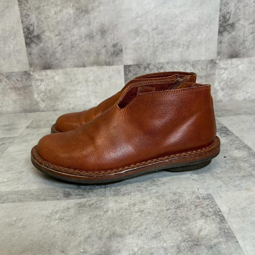 trip pen レザー ショートブーツ スリッポン サイズ36 DMG15