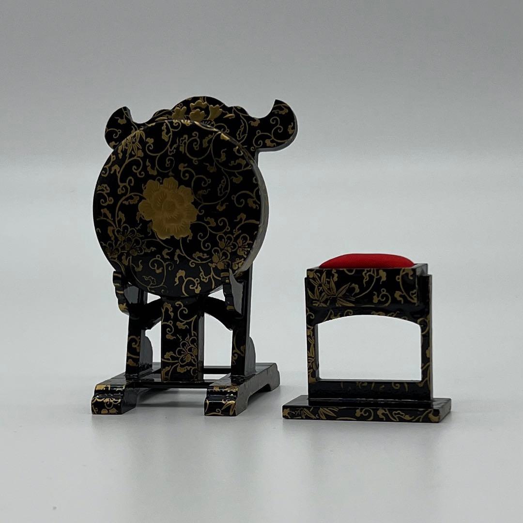 雛人形　桃の節句　雛道具　お駕籠 鏡台