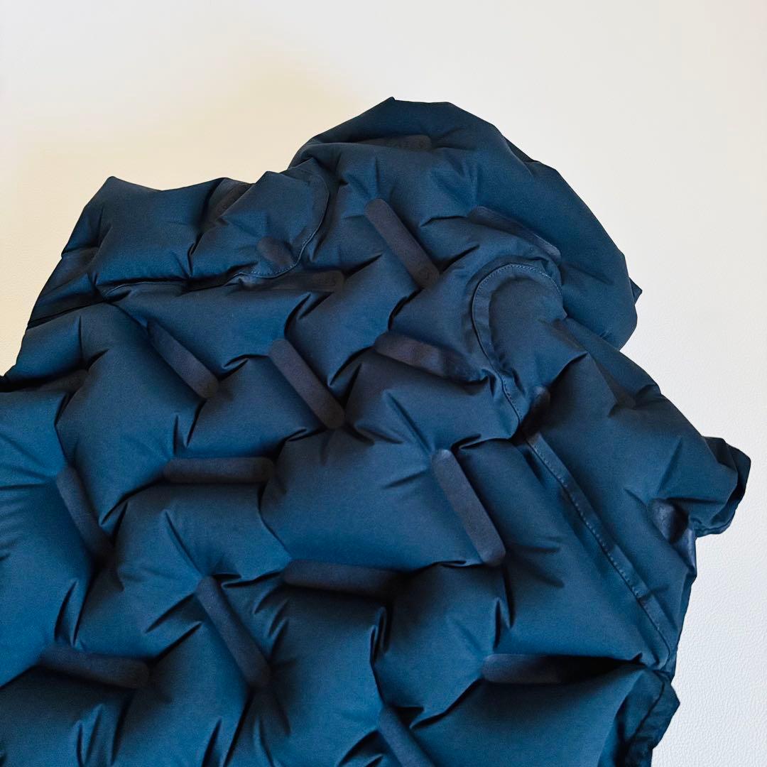 1840【極美品】パーリーゲイツ　エアーベスト　調整可能　ブラック　XL相当