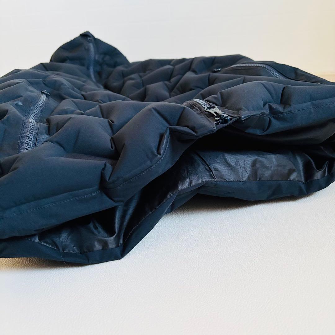 1840【極美品】パーリーゲイツ　エアーベスト　調整可能　ブラック　XL相当