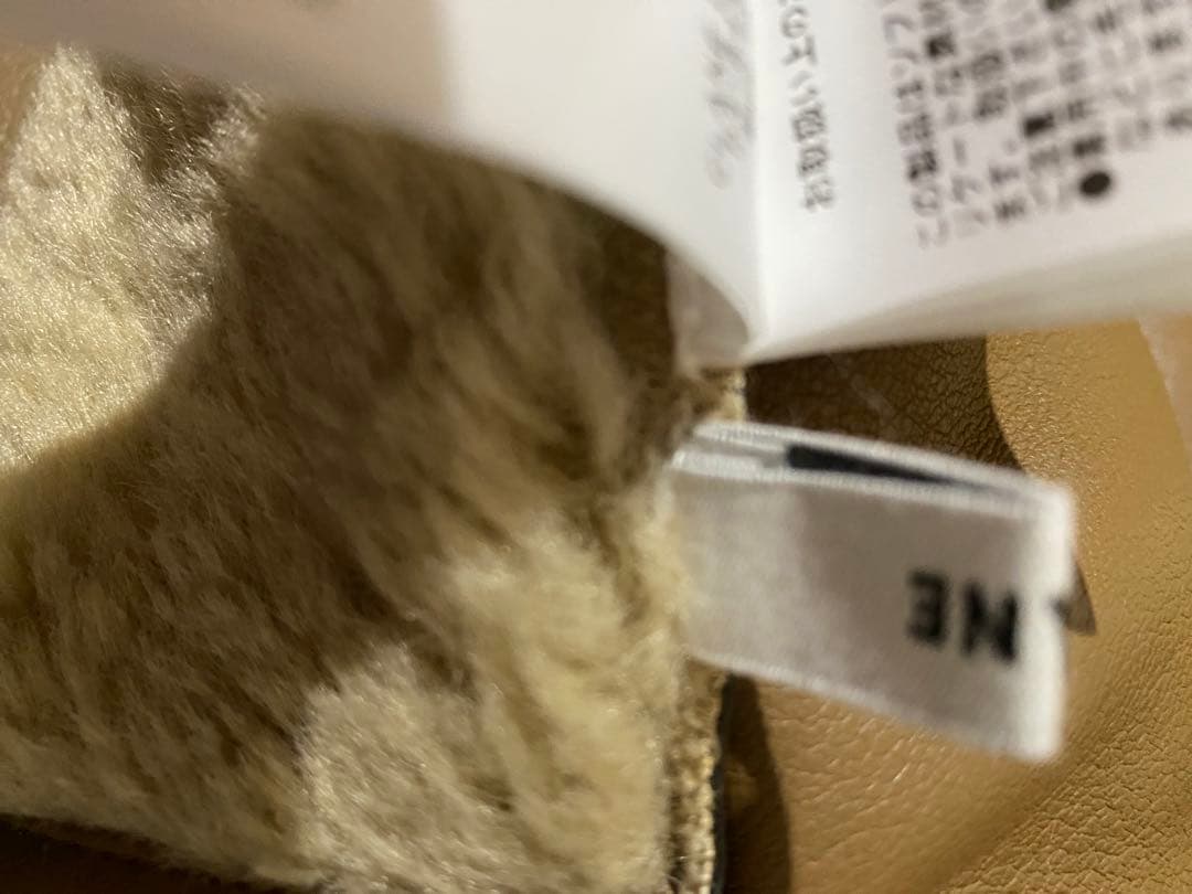 ジャケット・アウター CLANE VEGAN LEATHER BOA SHORT JACKET