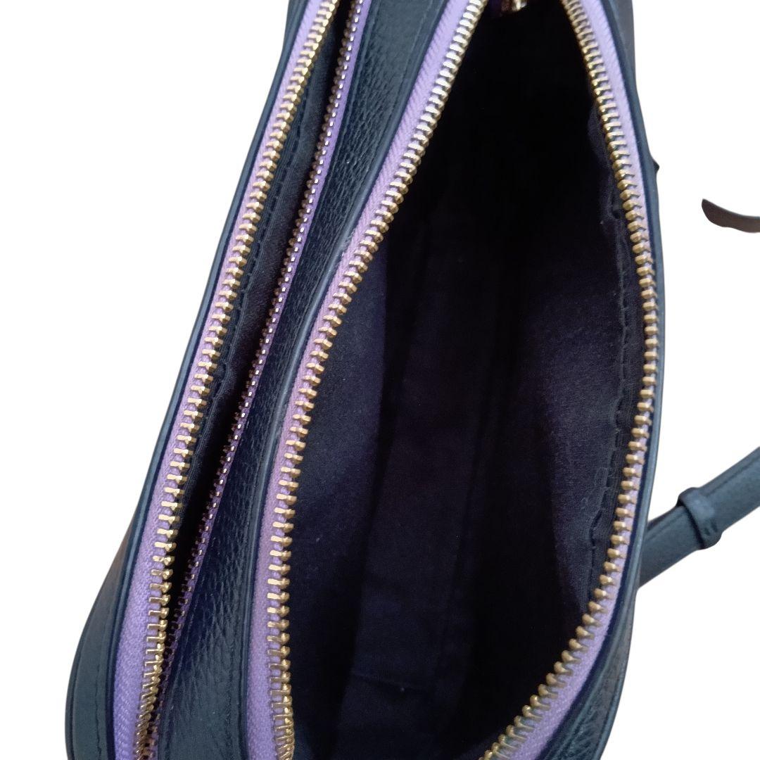 COACH／コーチ　ショルダーバッグ　カメラバッグ　星柄　ブラック