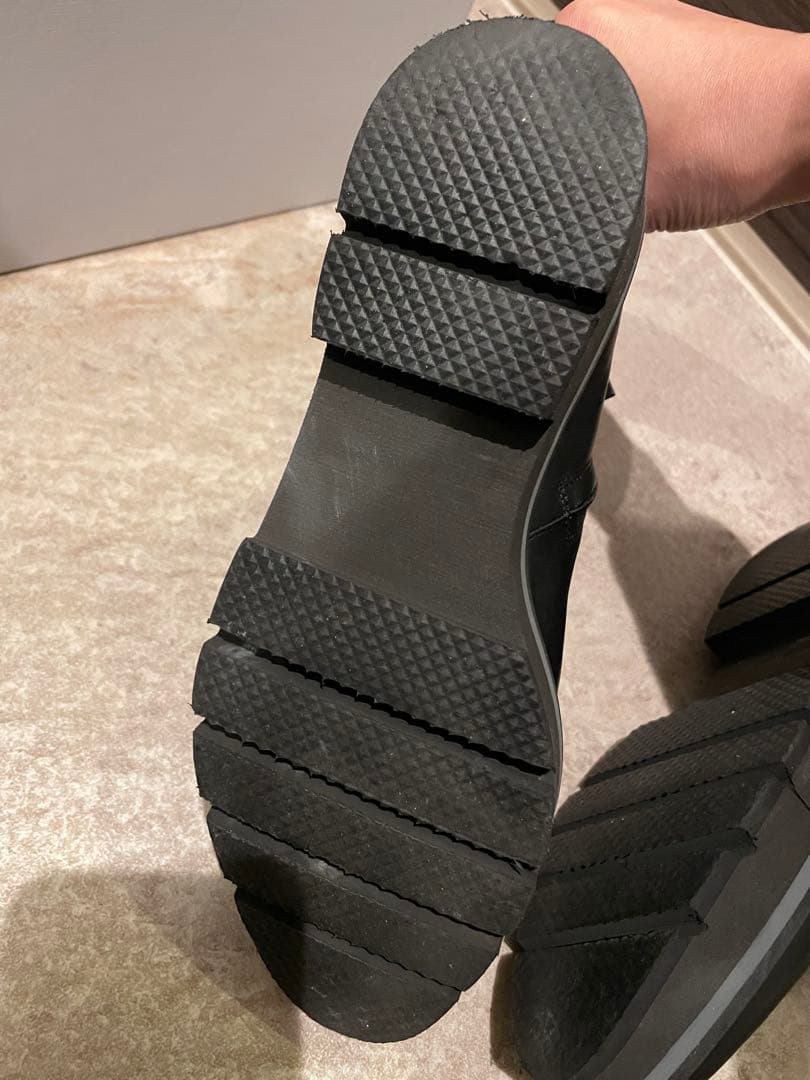 ☆フランス　クレジュリー　CLERGERIE 本革　37 ブラック ブーツ