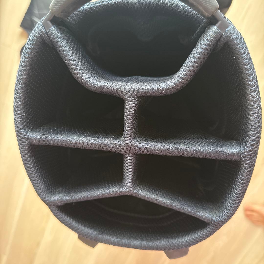 パーリーゲイツ　キャディバッグ　ショルダー式　スタンド式　紺　ネイビー　ゴルフ