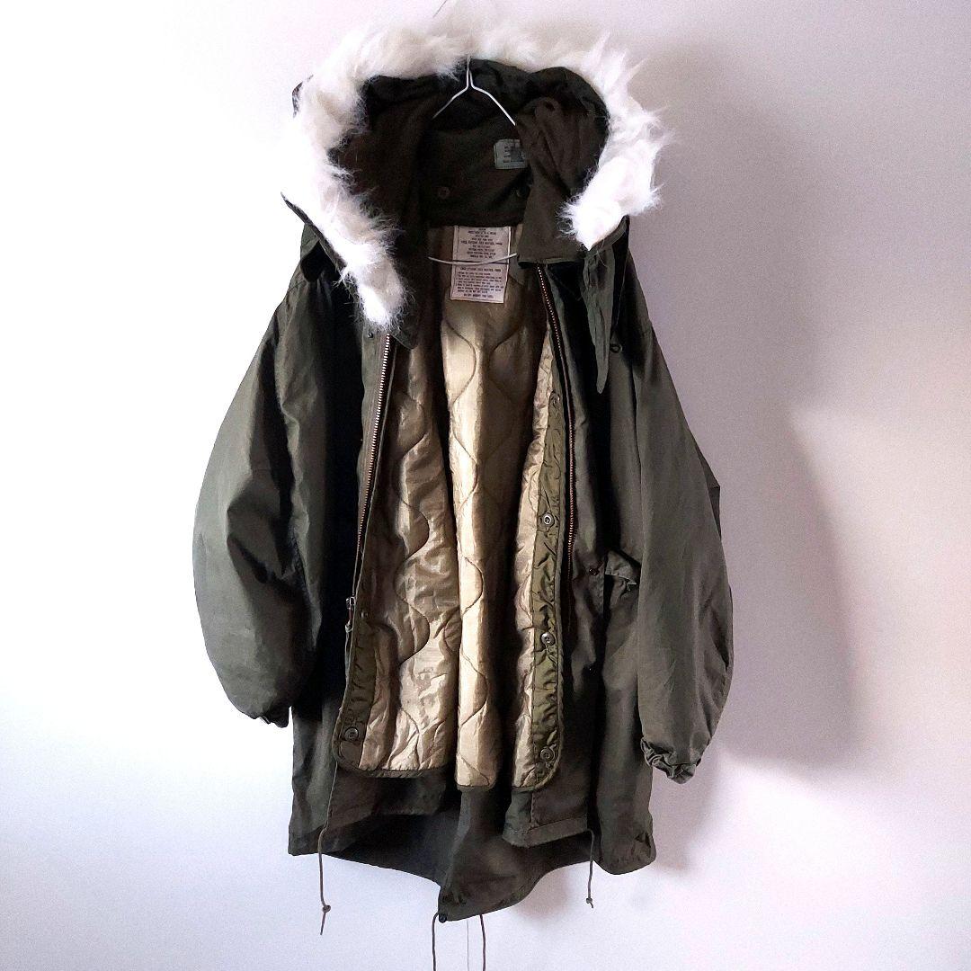 実物70s80s US army M65フイッシュテールフルセットM OG107