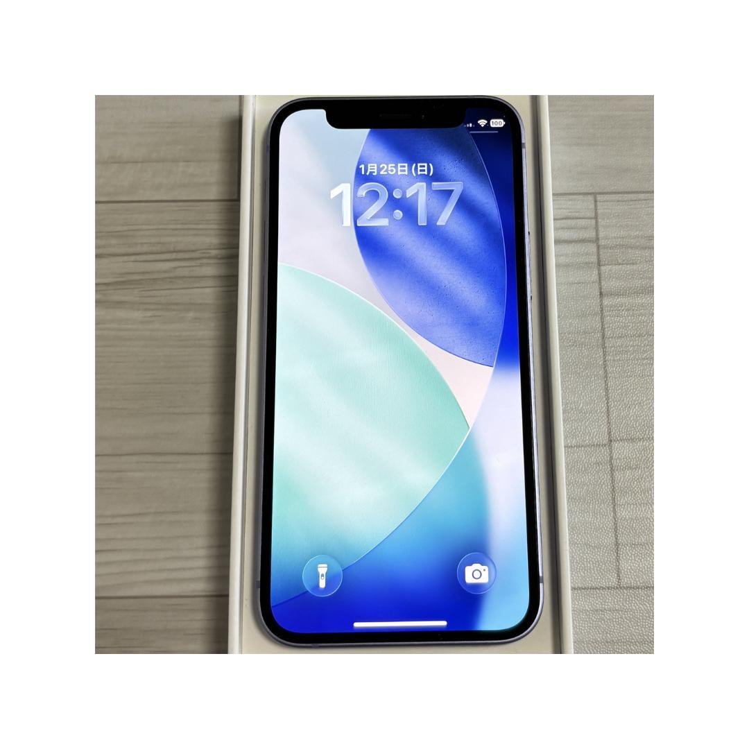 【人気色】iPhone12mini パープル 128GB　SIMフリー