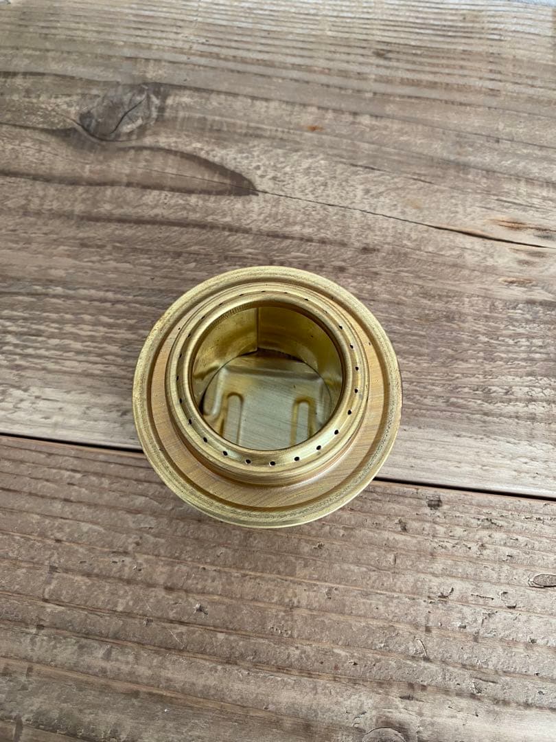 【未使用品】トランギア アルコールバーナー、エバニューゴトク、木製漆台座　セット