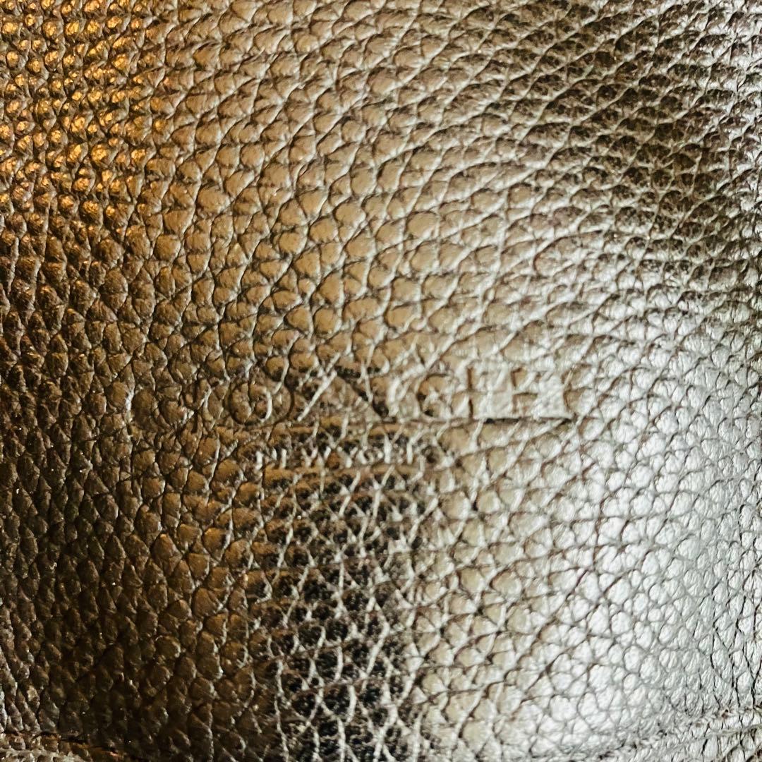 COACH ブラック ビジネスレザー バッグ　美品　定価10万円超　格安出品