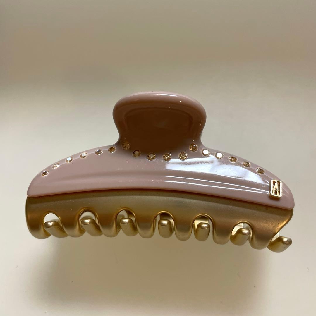 アレクサンドルドゥパリ　ヘアクリップ　グレージュ