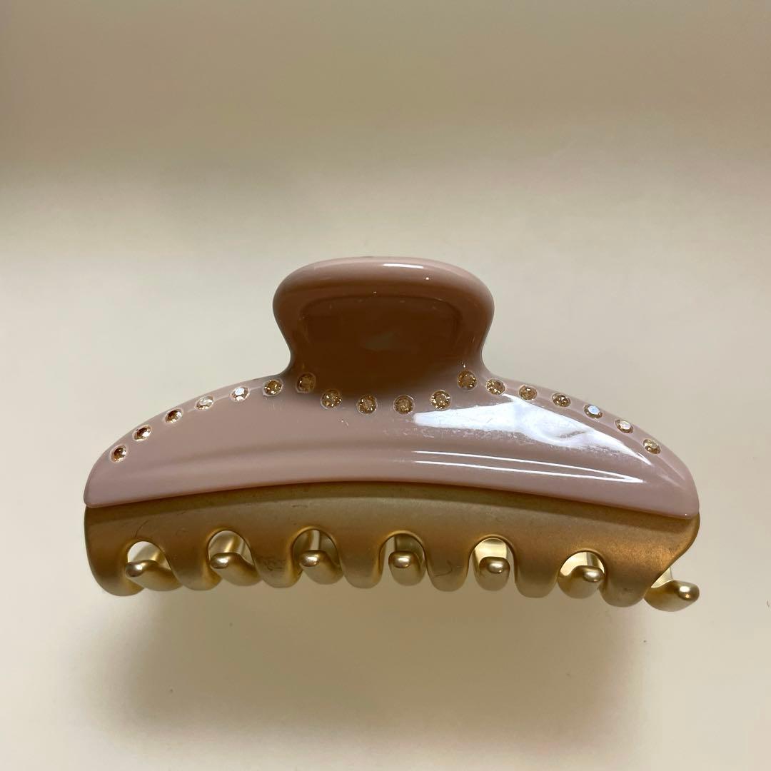 アレクサンドルドゥパリ　ヘアクリップ　グレージュ