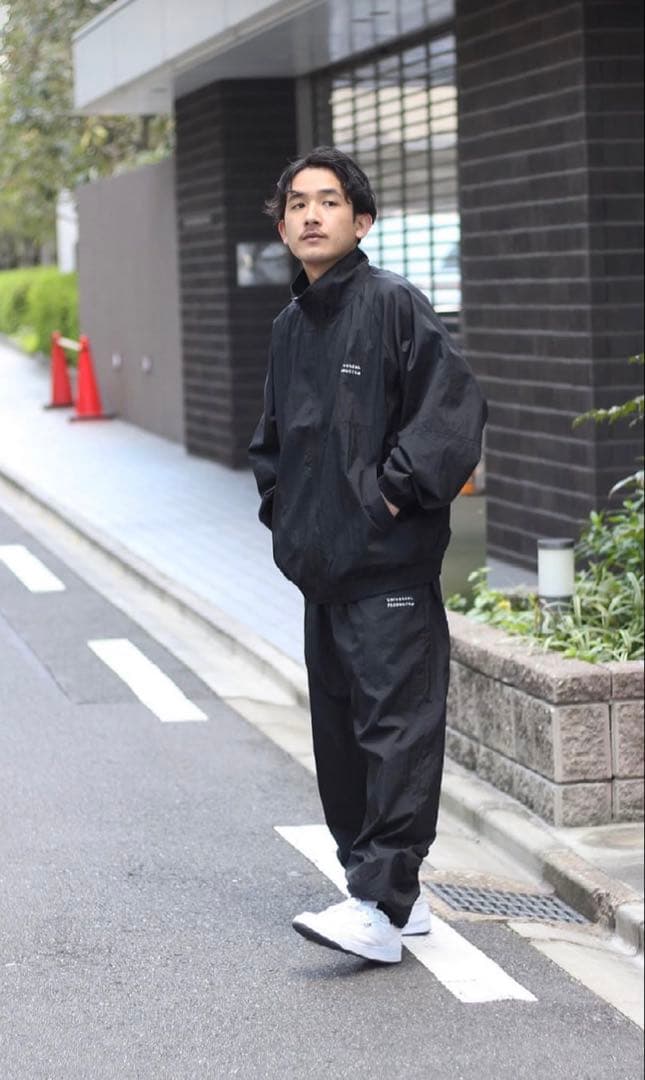 ユニバーサルプロダクツ ennoy シャカシャカセットアップ M