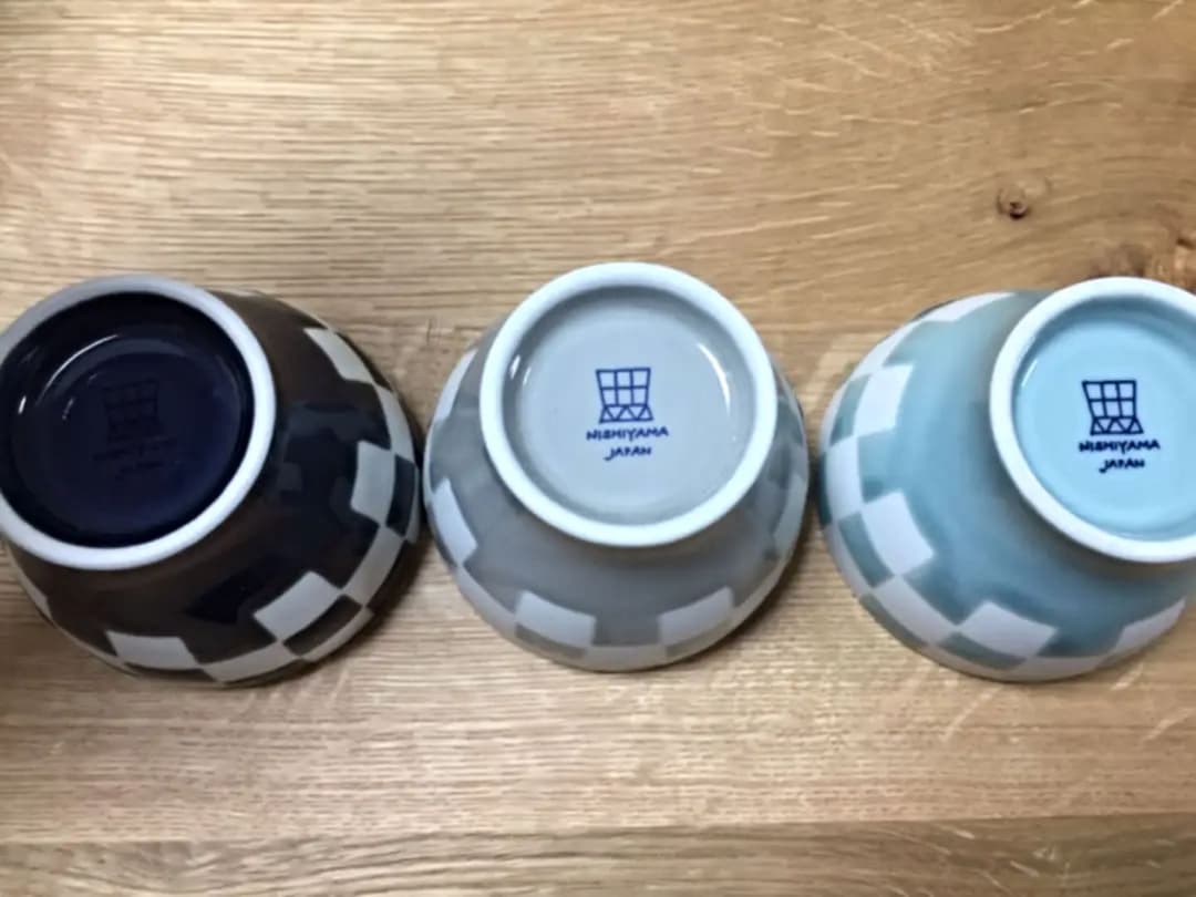＊新品未使用＊ 波佐見焼 西山陶器 フリーカップ 西山窯 3個セット