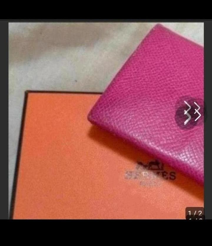 エルメス　カルヴィ　名詞入れ　カードケース