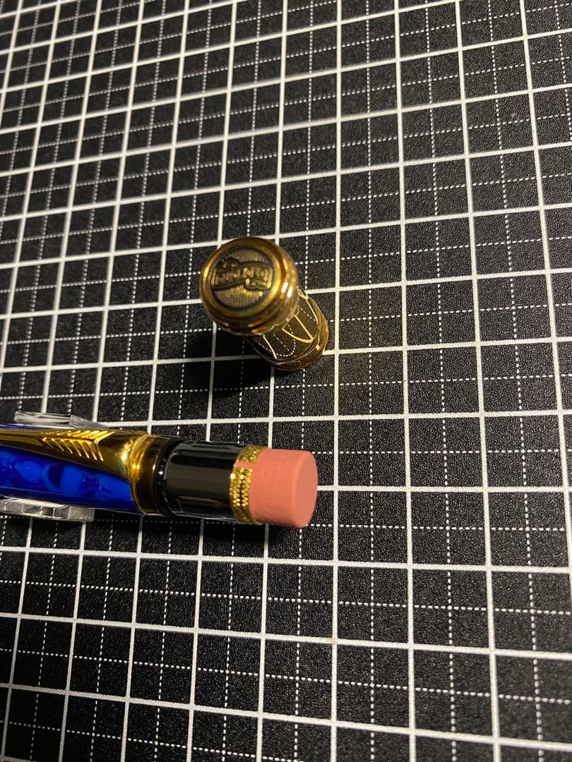 PARKER Duofold Lapis-Blue MP 芯径0.7mm