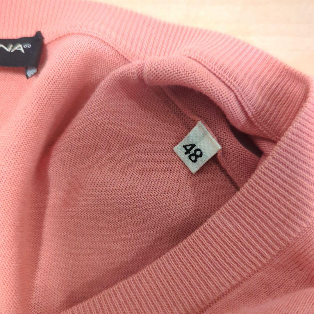 DOLCE&GABBANA ドルチェ&ガッバーナ ピンク Vネックニット