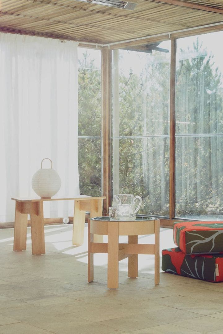 IKEA マリメッコ　バストゥア　サイドテーブル
