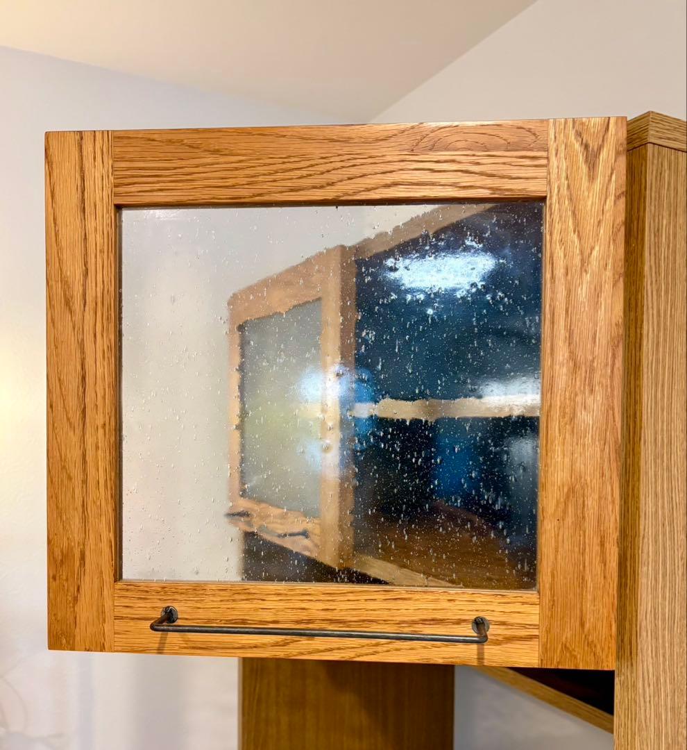 更にお値下げ♪ 末次家具工芸食器棚 北欧風キッチンキャビネット　超美品‼︎