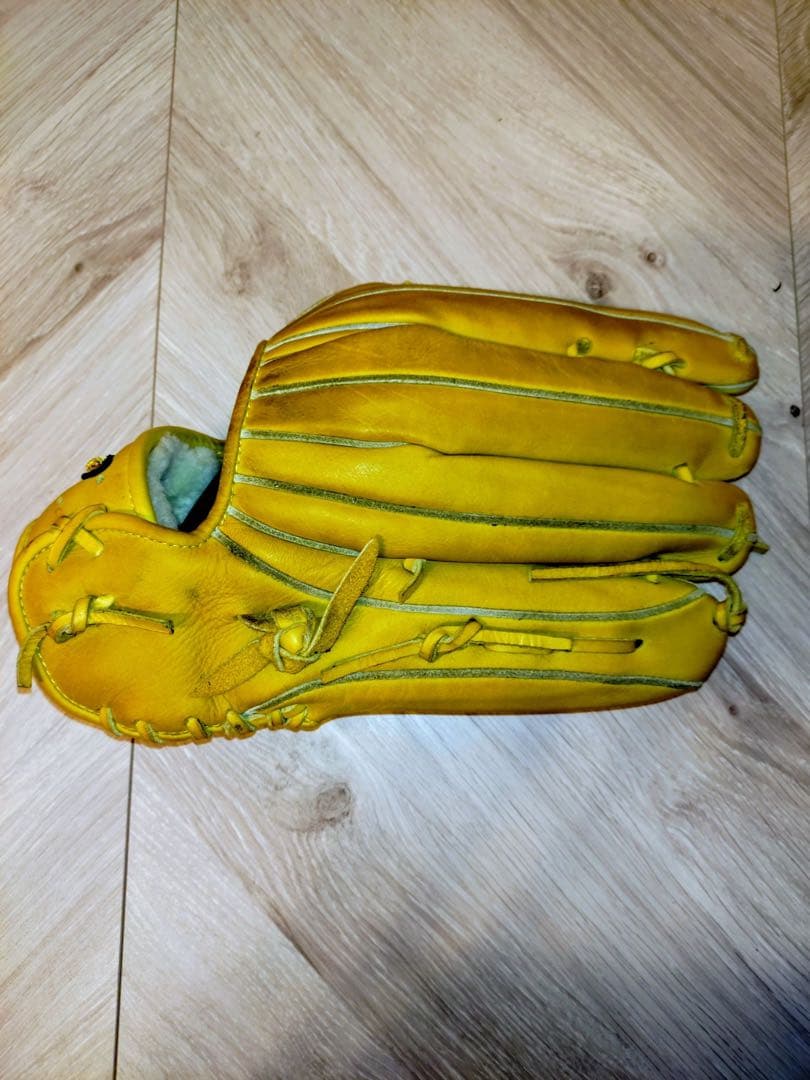 MizunoPro 軟式グローブ イエロー