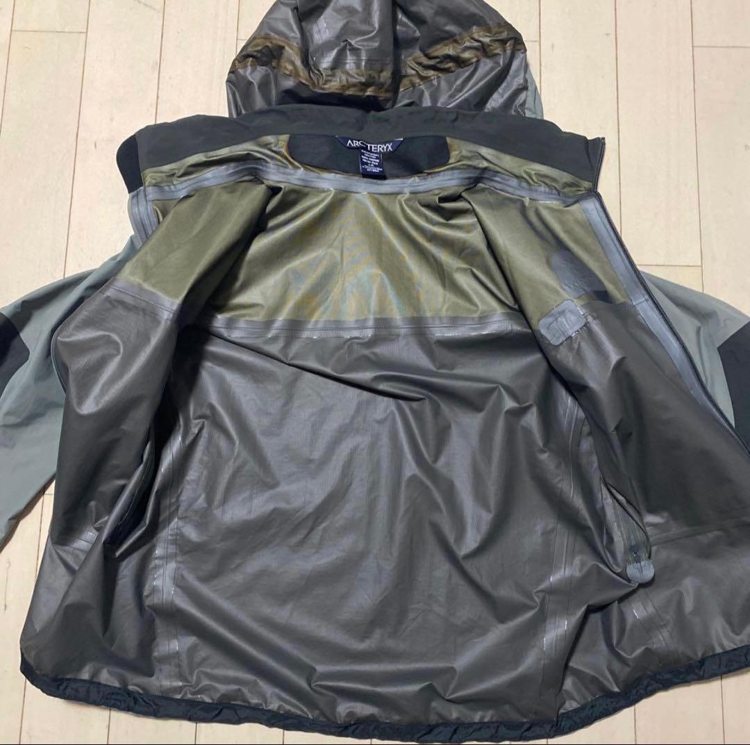 ARC'TERYX アークテリクス　ストーンアイランド　金ロゴ　90s アルファ