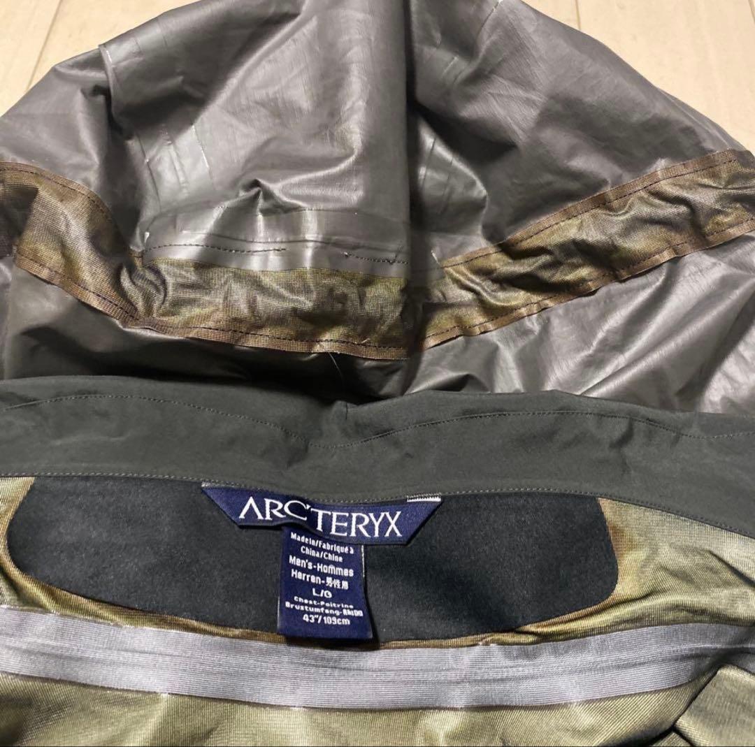 ARC'TERYX アークテリクス　ストーンアイランド　金ロゴ　90s アルファ
