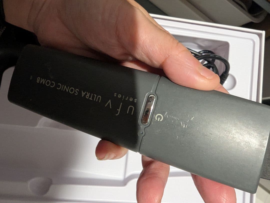 ヘアアイロン ufv ULTRA SONIC COMB