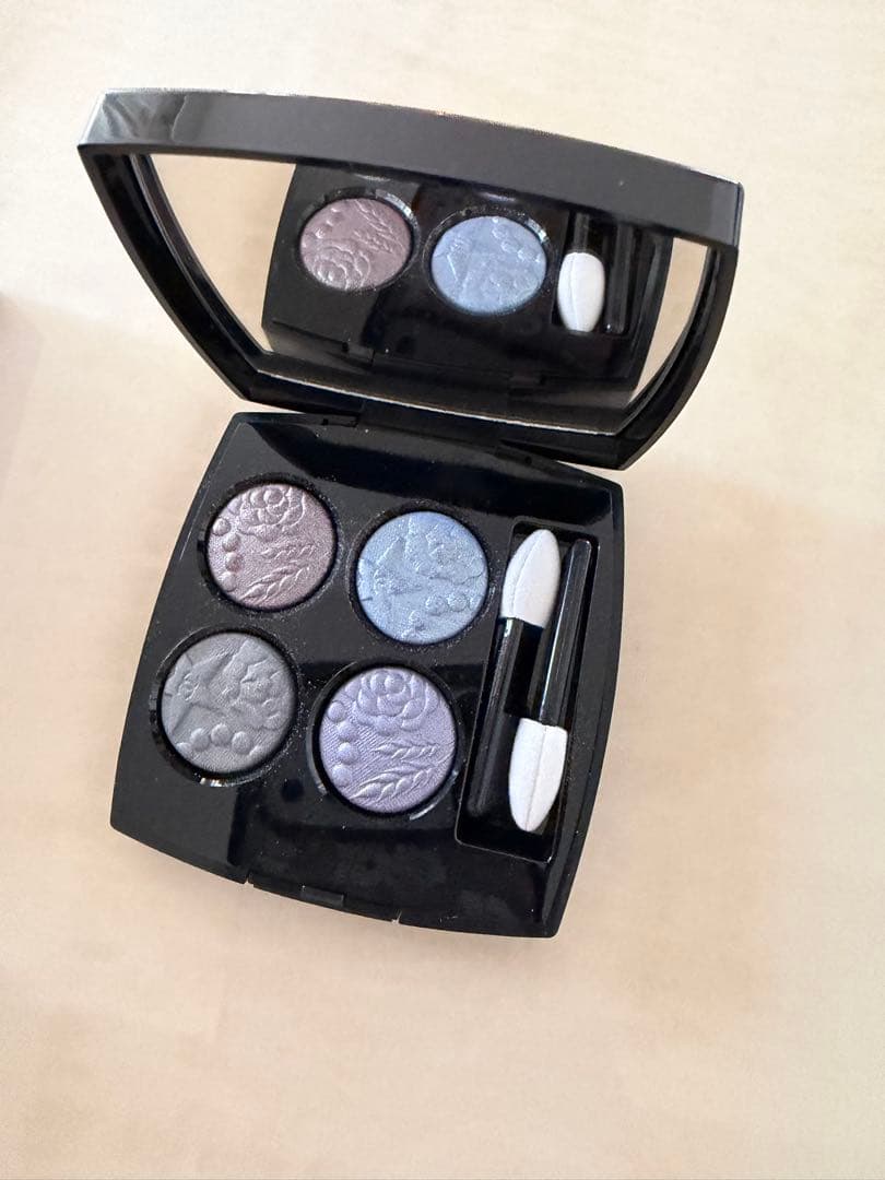 一度使用チップ新品シャネル　レキャトルオンブル397 ニュイアストラル