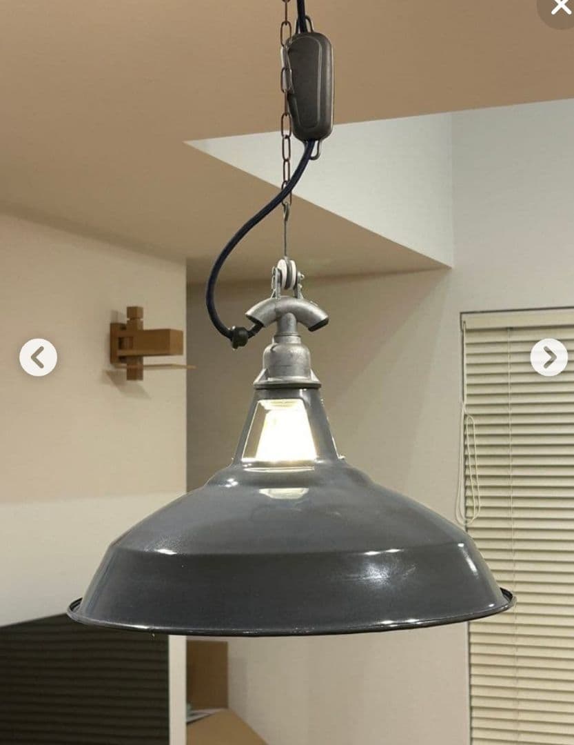 ②アタリあり！展示品アートワークスタジオ フィッシャーマンズペンダントライトМ緑