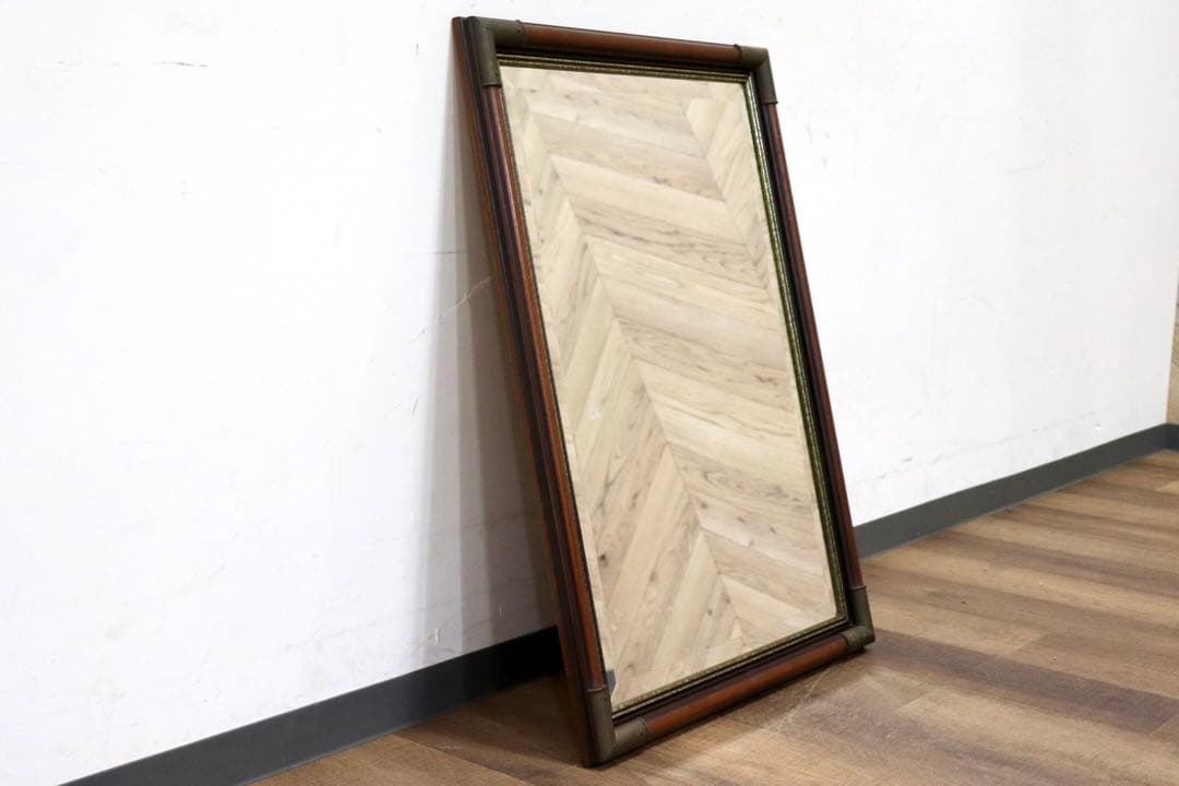 GMIK278○壁掛けミラー ウォールミラー 鏡 姿見 ミラー アンティーク