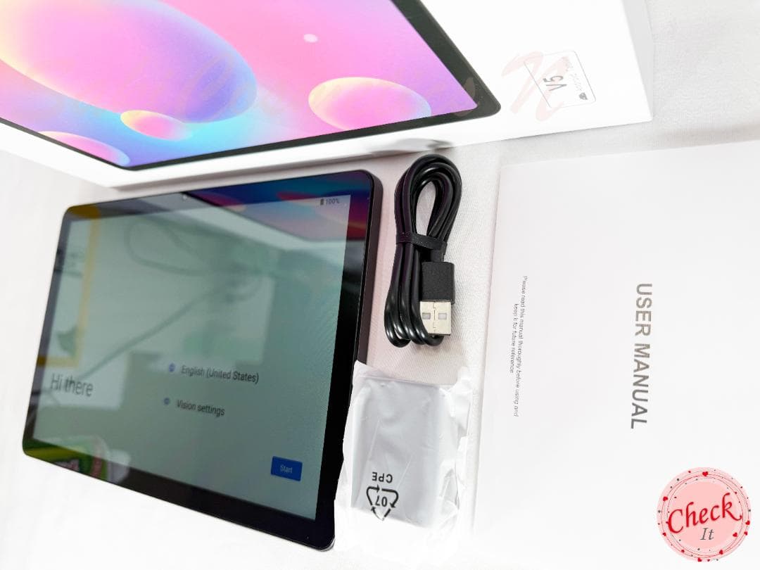 ✨美品✨最新版10インチタブレット✨Tavoni♡V5 付属品完備 動作確認済み