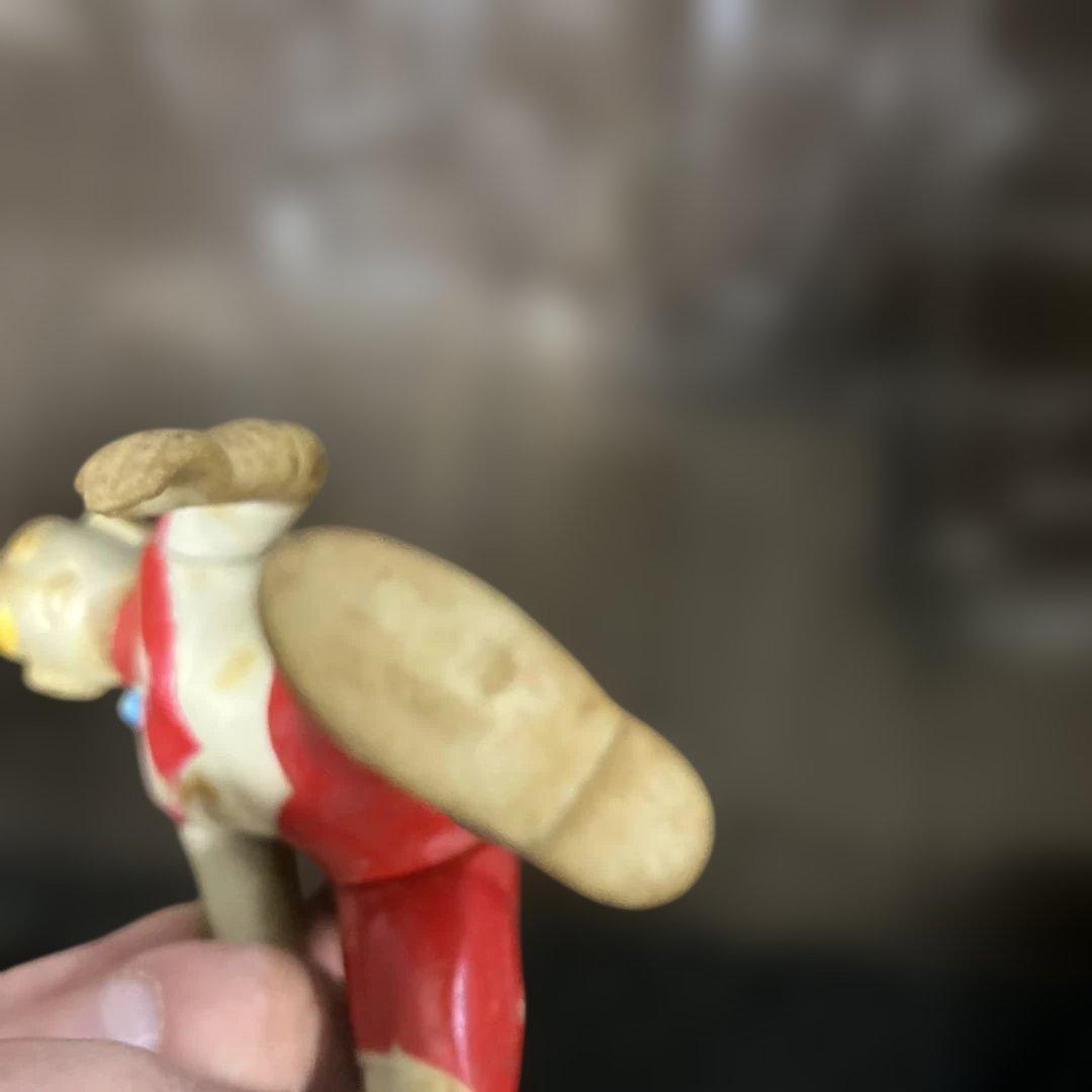 ブルマアク★ウルトラマン　ソフビ★凜々しい顔★全域可動可★劣化あるも光沢有