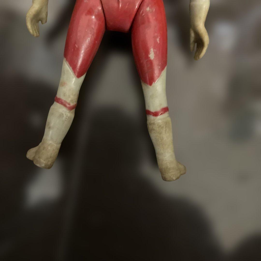 ブルマアク★ウルトラマン　ソフビ★凜々しい顔★全域可動可★劣化あるも光沢有