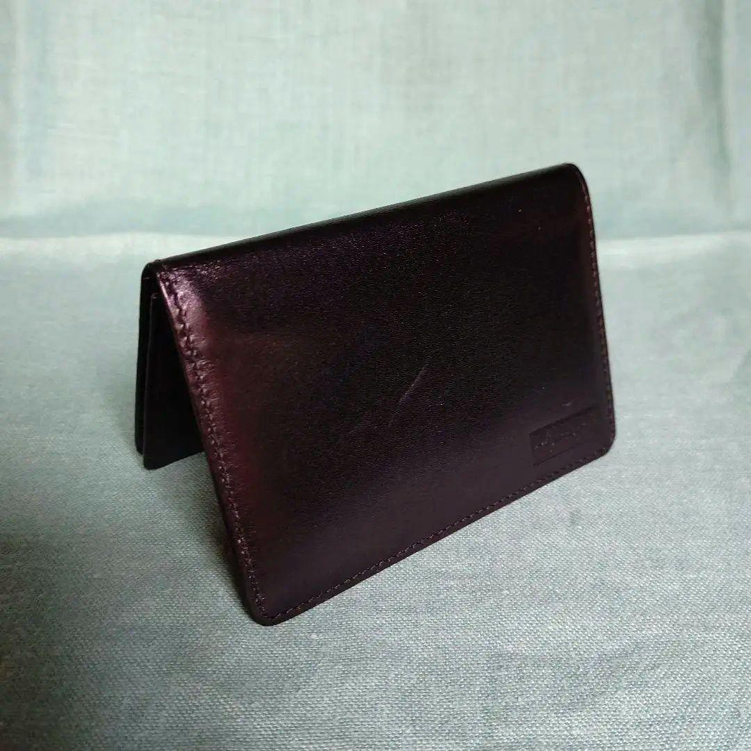 英国王室御用達 LAUNER 名刺入れ 黒 専用袋・箱付き